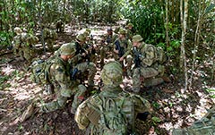 3RAR Ready Combat Team Jungle Training Wing Tully
